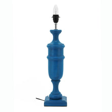 Load image into Gallery viewer, The Home Lamp Stand Wooden Blue