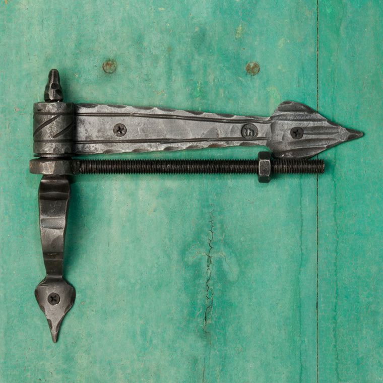 The Home Hand Forged Iron Hardware Iron Door Hinge Small MS-80 – image 4