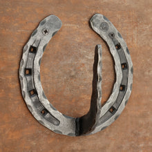 Load image into Gallery viewer, The Home Hand Forged Iron Hardware Iron Hook Horse Shoe HC-376