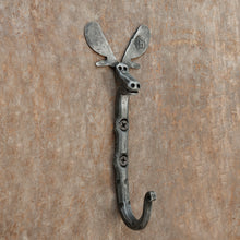 Load image into Gallery viewer, The Home Hand Forged Iron Hardware Iron Deer Hook Small HC-409