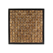 Load image into Gallery viewer, The Home Wall Square Panel 3D Bamboo Natural
