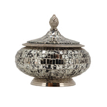 Load image into Gallery viewer, The Home Box With Lid Silver Black 13134-BAG-LB