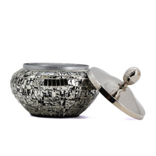 Load image into Gallery viewer, The Home Box With Lid Silver Black 13134-BAG-MB