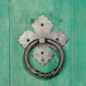 The Home Hand Forged Iron Hardware Iron Door Knocker MS-32
