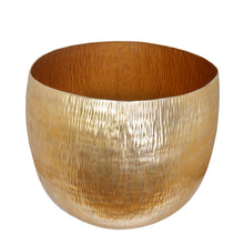 Load image into Gallery viewer, The Home Big Round Planter Gold GD876-A