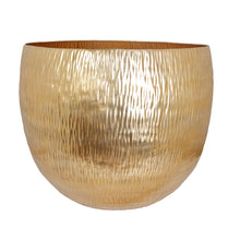 Load image into Gallery viewer, The Home Medium Round Planter Gold GD876-C