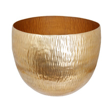 Load image into Gallery viewer, The Home Medium Round Planter Gold GD876-C
