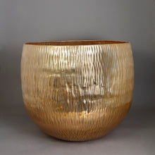 Load image into Gallery viewer, The Home Small Round Planter Gold GD876-D
