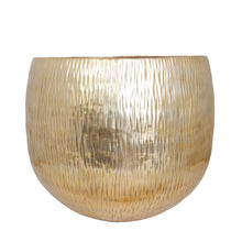 Load image into Gallery viewer, The Home Small Round Planter Gold GD876-D