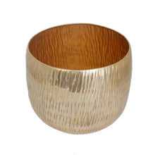 Load image into Gallery viewer, The Home Small Round Planter Gold GD876-E