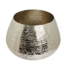 Load image into Gallery viewer, The Home Big Small Planter Hammered Silver NL1418-B