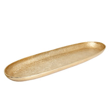 Load image into Gallery viewer, The home Tray Planter Hammered Brush Gold Medium BG1464-B