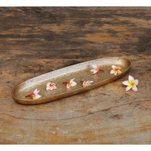 Load image into Gallery viewer, The home Tray Planter Hammered Brush Gold Medium BG1464-B