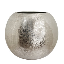 Load image into Gallery viewer, The Home Flower Pot Planter Textured Silver Big BN1500-A