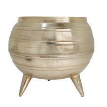 Load image into Gallery viewer, The Home Pot Planter with Legs Gold GD1402-A