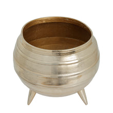 Load image into Gallery viewer, The Home Pot Planter with Legs Gold GD1402-A