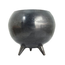 Load image into Gallery viewer, The Home Pot With Legs Planter Small Black CB1638-B