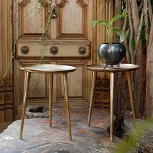 Load image into Gallery viewer, The Home Table Stand Small Gold BG1635-B
