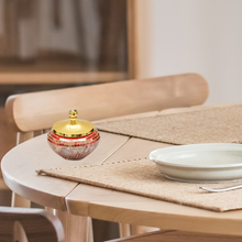 Load image into Gallery viewer, The Home Box With LId Red Gold-13134