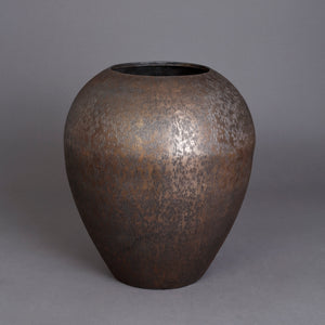 The home Vase Antique Black & Gold 1474-C