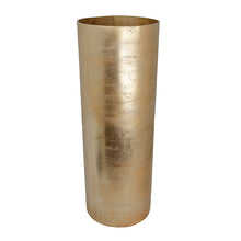 Load image into Gallery viewer, The home Pillar Vase Large Gold GD1652-A