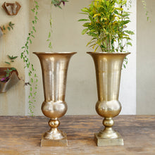 Load image into Gallery viewer, The home Metal Vase Planter Gold GD1399-B