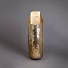 Load image into Gallery viewer, The home Small Wall Vase Hammered Planter Gold GD970-C