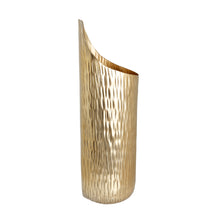 Load image into Gallery viewer, The home Small Wall Vase Hammered Planter Gold GD970-C