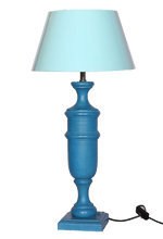 Load image into Gallery viewer, The Home Lamp Stand Wooden Blue