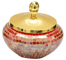 Load image into Gallery viewer, The Home Box With LId Red Gold-13134