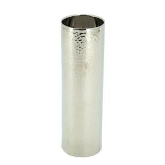 The Home Candle Holder SCH-7525H 7.5x25 Hammered Shiny