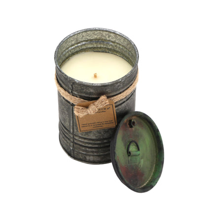The Home Barrel Pot Tin Candle-TBP-2
