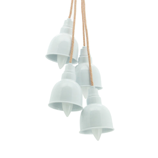 The Home Hanging Pendent Lamps Set Of 4 White - ACL01
