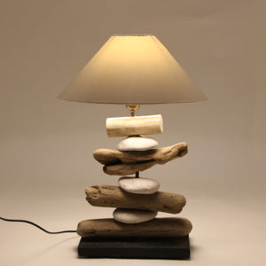 The Home Sulat Lamp W/Stone
