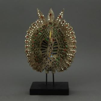 The Home Wooden Peacock Single