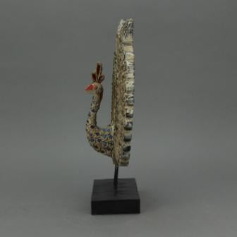 The Home Wooden Peacock Single
