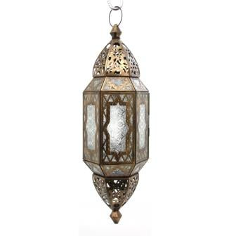 The Home Hanging Lantern Hexagonal G183