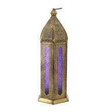 Load image into Gallery viewer, The Home Hanging Lantern Antique Copper G188 Purple
