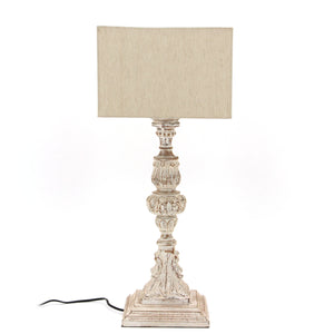 The Home Table Lamp Carving Straight Big