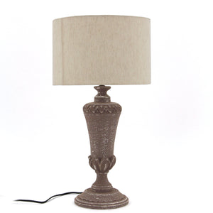 The Home Table Lamp Carving Straight Small