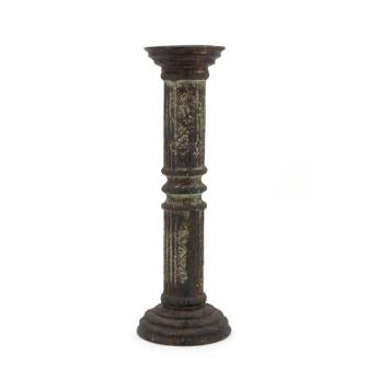 The Home Wooden Candle Stand Big