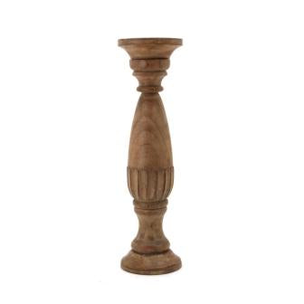 The Home Wooden Candle Stand Big