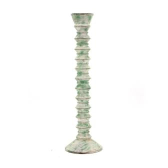 The Home Wooden Candle Stand Big