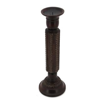 The Home Wooden Candle Stand Big