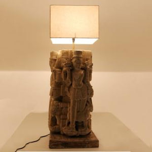 The Home Stone Figure Lamp T10