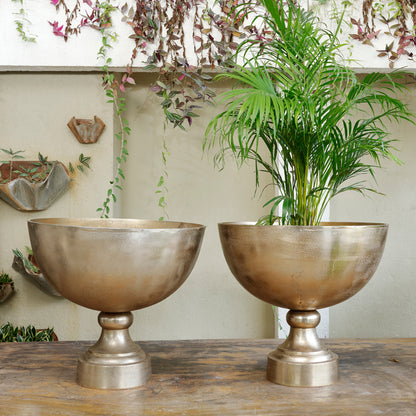 The home Bowl Planter Gold Big GD1673-A