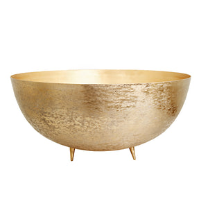 The Home Bowl with Legs Planter Brush Gold BG1973-A