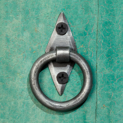 The Home Hand Forged Iron Hardware Iron Cabinet Puller HC-724