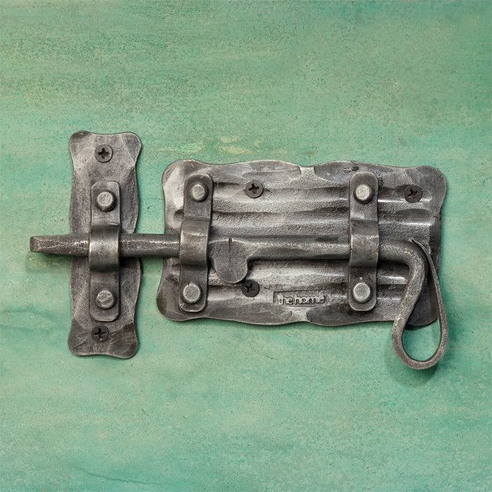 The Home Hand Forged Iron Hardware Iron Door Latch MS-40 – image 4