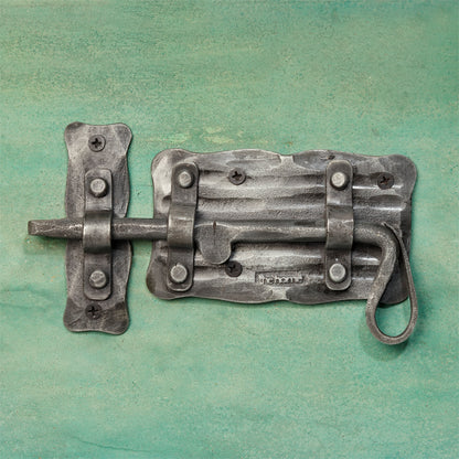The Home Hand Forged Iron Hardware Iron Door Latch MS-40 – image 4